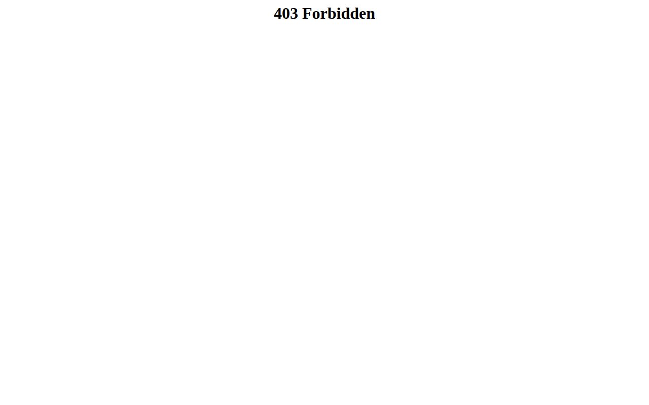 403 Forbidden公式サイト